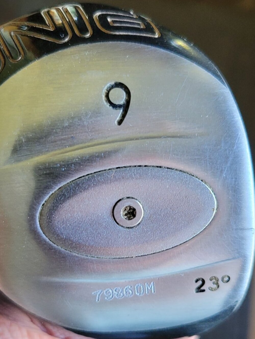 Ping Golf Club i3 23° 9 Wood RH 350 Series L-Flex Cushin Vintage Hybrid 41.75"
